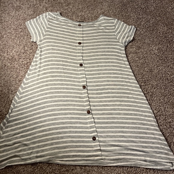 Jolie Moi stripped tshirt dress - Picture 2 of 2